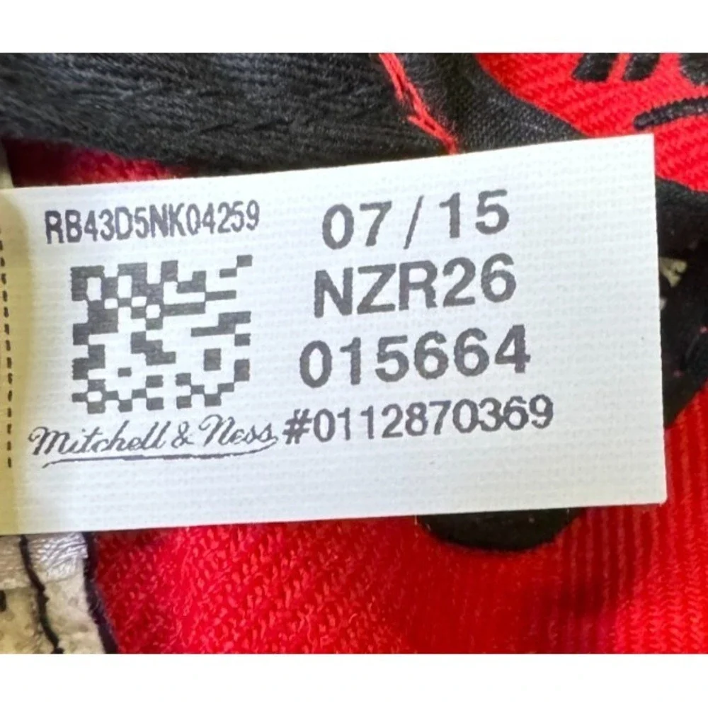 Mitchell & Ness Chicago Bulls Hardwood Classics Script Snapback OSFA